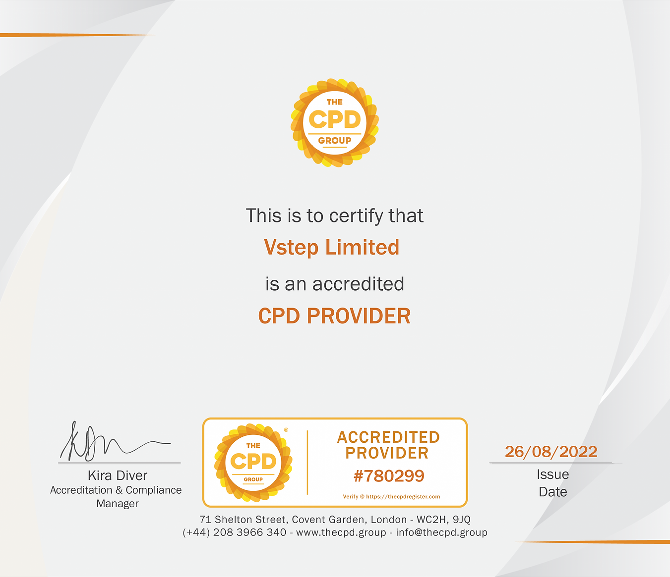 CPD Credit